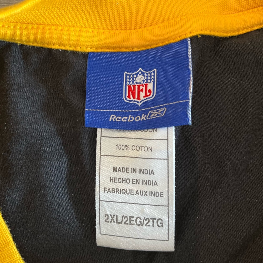 Reebok NFL Vintage Pittsburgh Steelers Men’s Long Sleeve T-Shirt AFC North 2XL - Picture 4 of 9